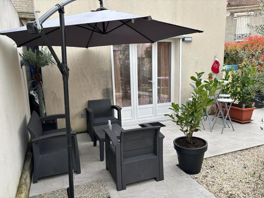 Charmante Maison Bord De Marne Maisons-Alfort Kültér fotó
